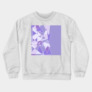 Futuristic Purple Wall of Tomorrow Crewneck Sweatshirt